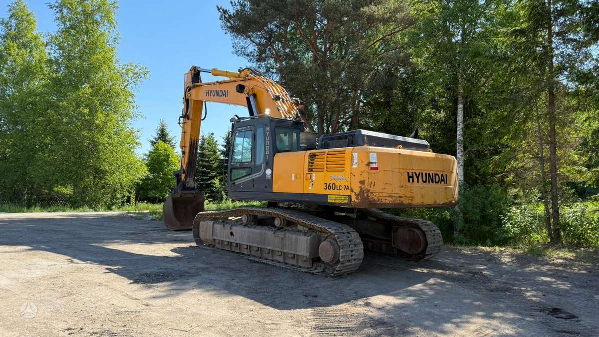 Hyundai Robex 360LC-7A, экскаваторы