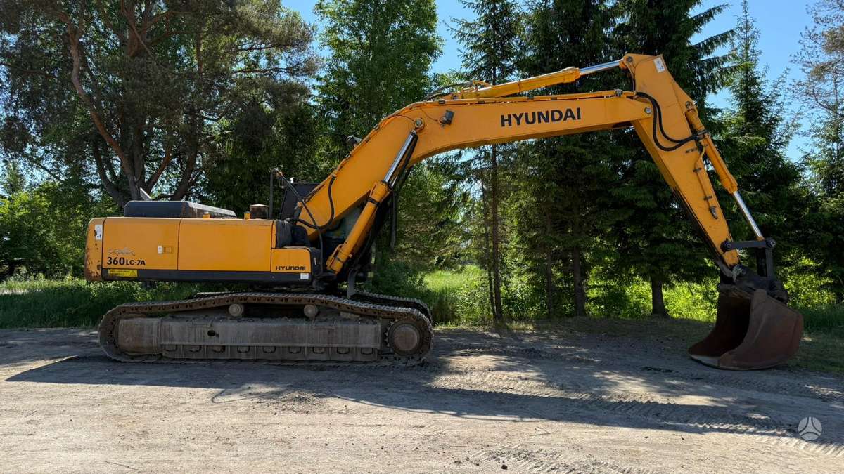 Hyundai Robex 360LC-7A, экскаваторы