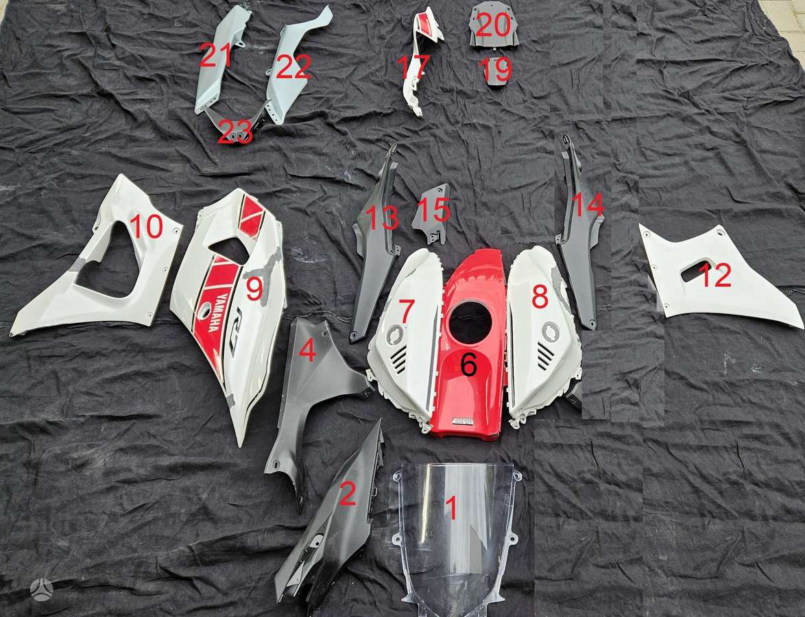 Yamaha R7, sportiniai / superbikes