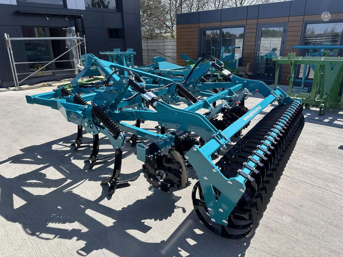 AGRONA Terraflex 300, scrapers, scrubbers