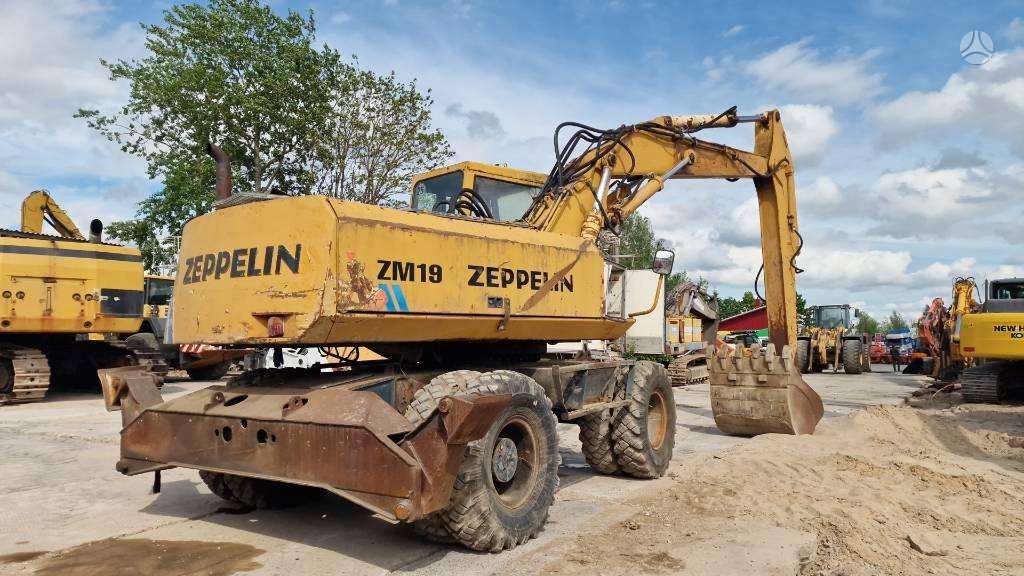 Zeppelin ZM19, ekskavatoriai