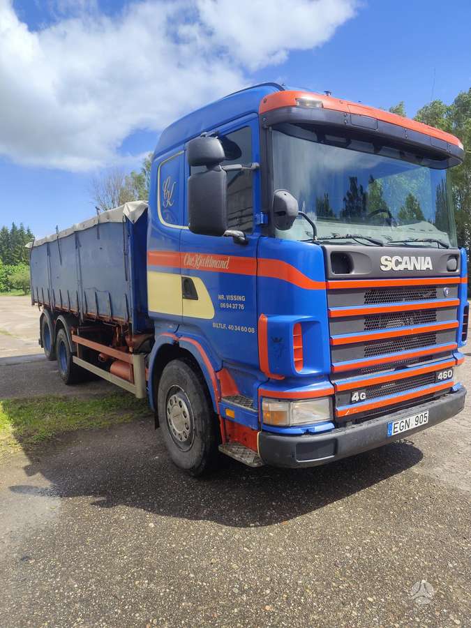 Scania R 144L, самосвалы