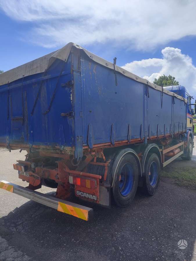 Scania R 144L, самосвалы