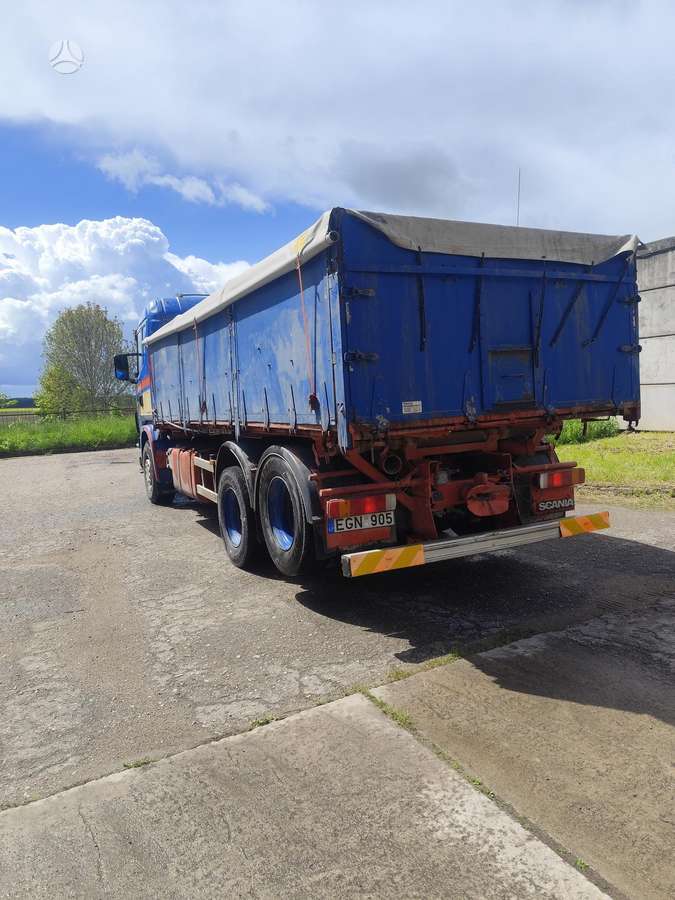Scania R 144L, самосвалы