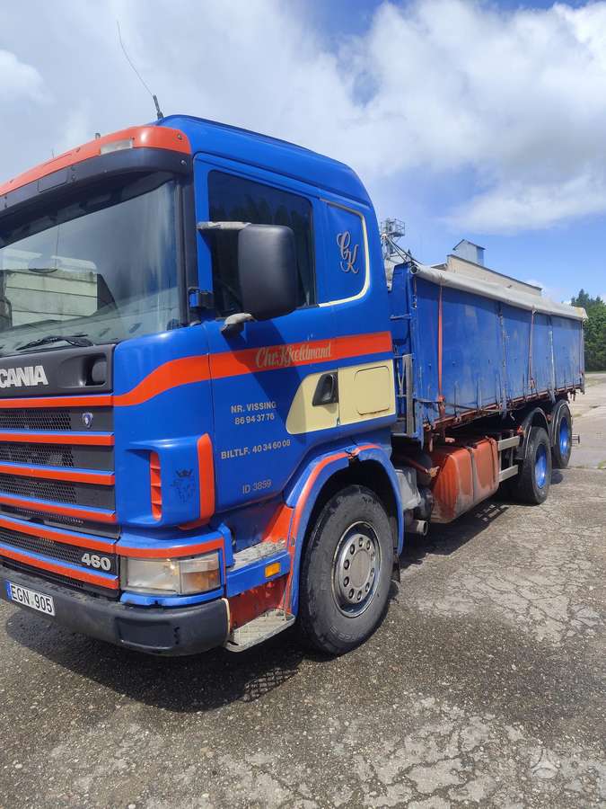 Scania R 144L, самосвалы