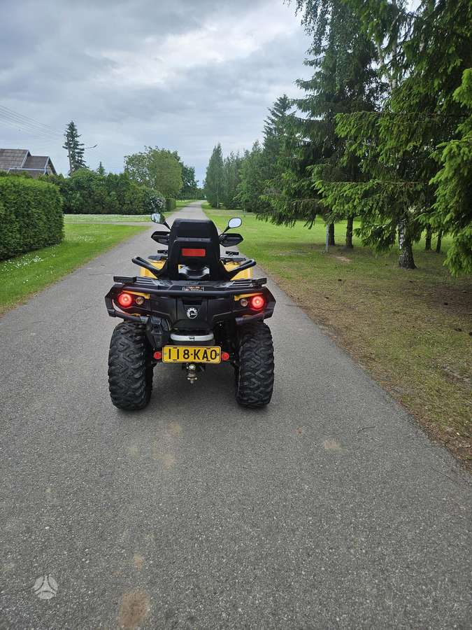 Can-Am Outlander Max 650cc, keturračiai