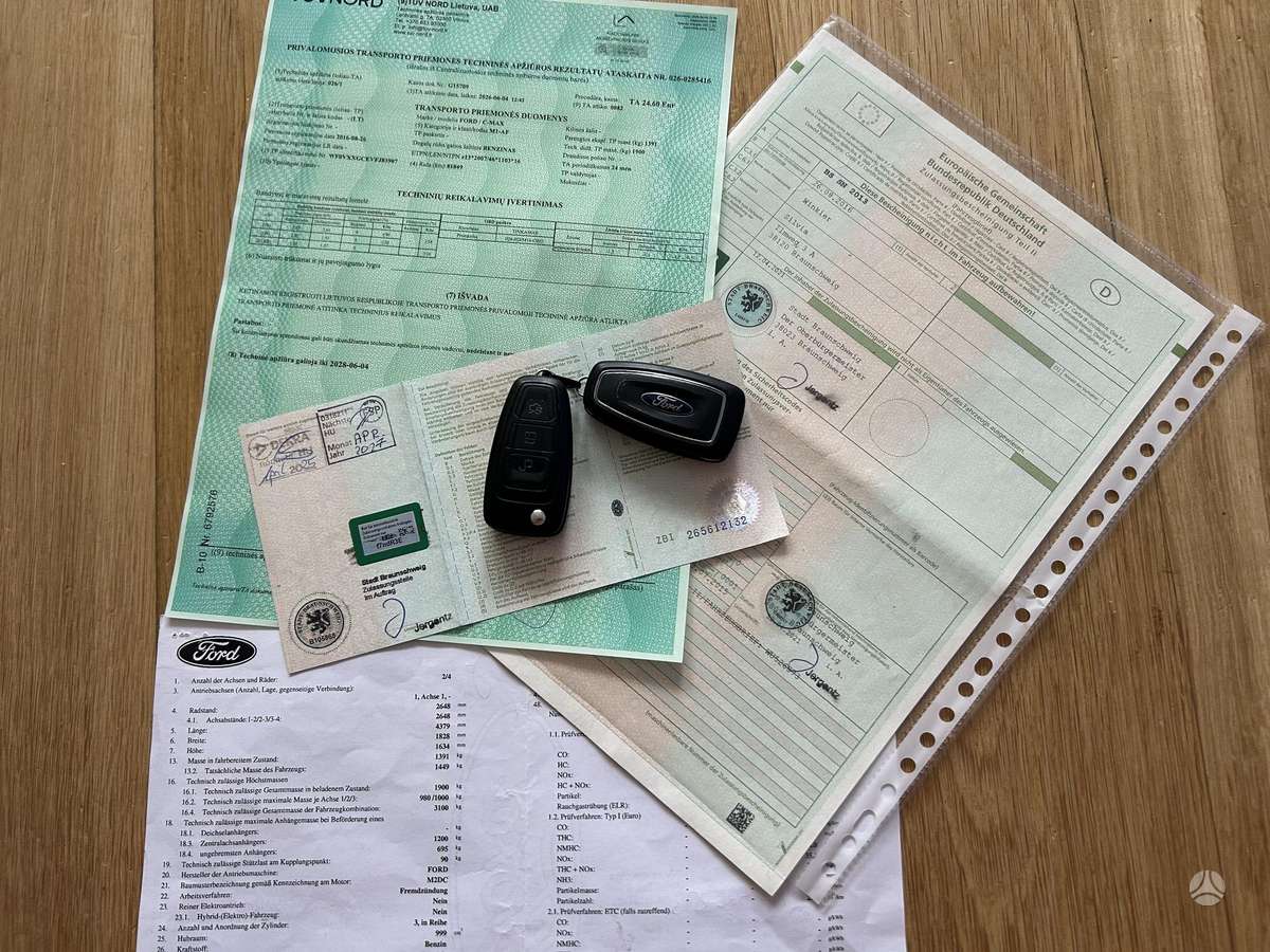 Ford C-MAX, 1.0 l., mpv / minivan