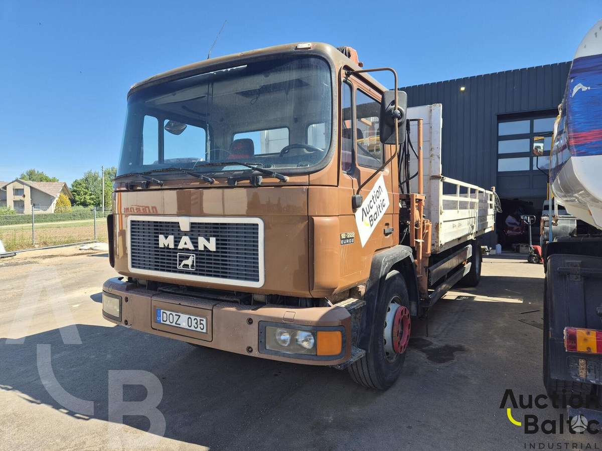 MAN 18.222, самосвалы
