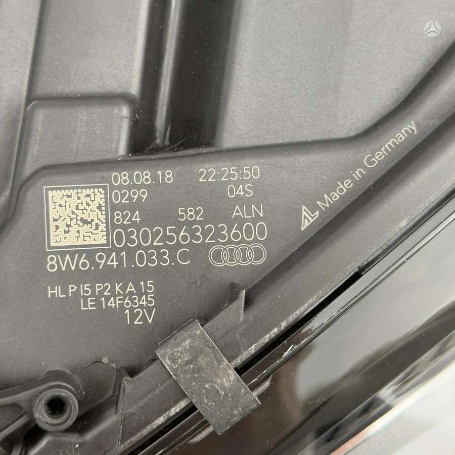 Audi RS 5, 8W6941033C, lights