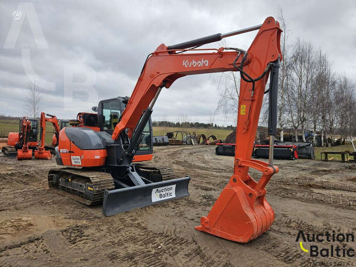 Kubota KX 183-3, экскаваторы