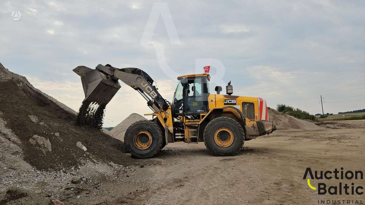 JCB 457 ZX, frontal loader