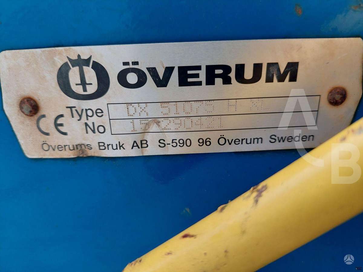Överum DX 51075 H XL, плуги