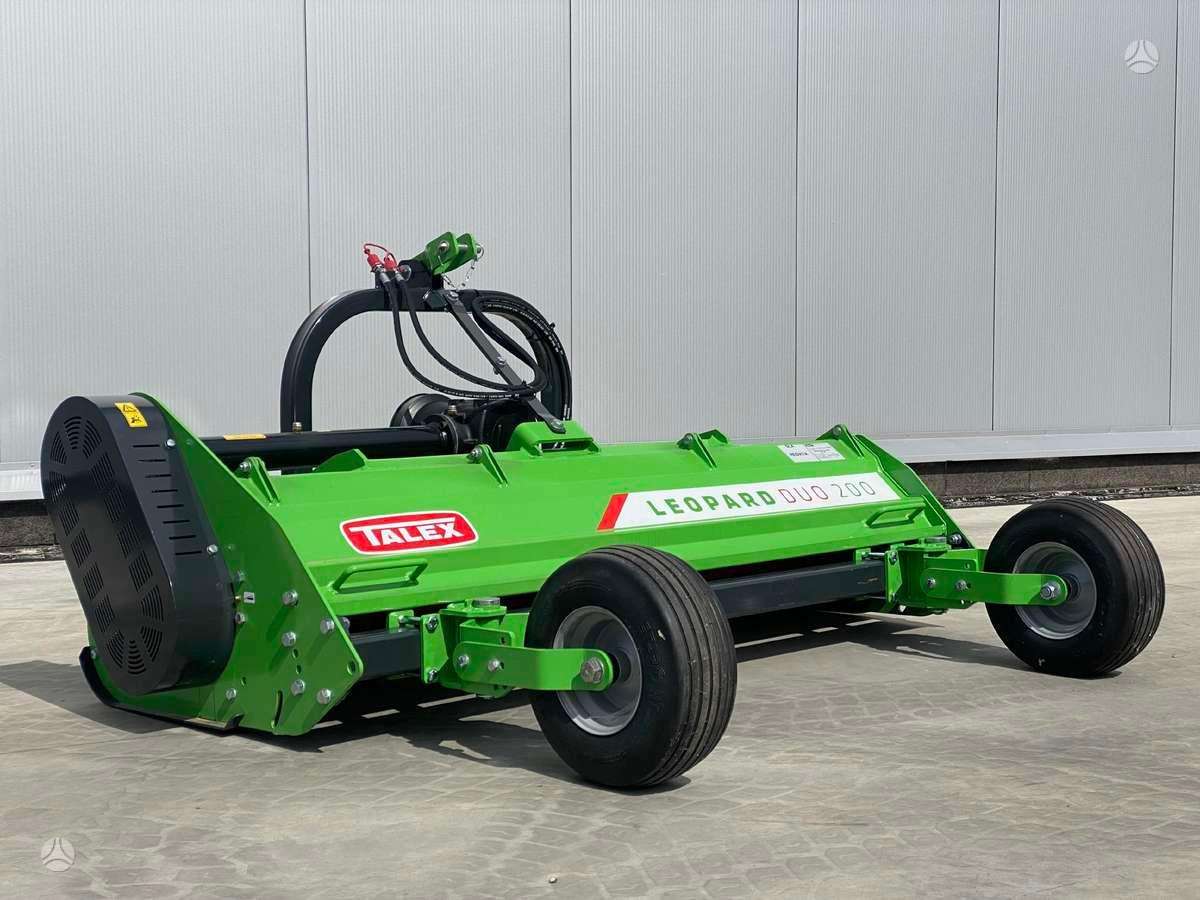 Talex Leopard DUO 250, šienapjovės / smulkintuvai