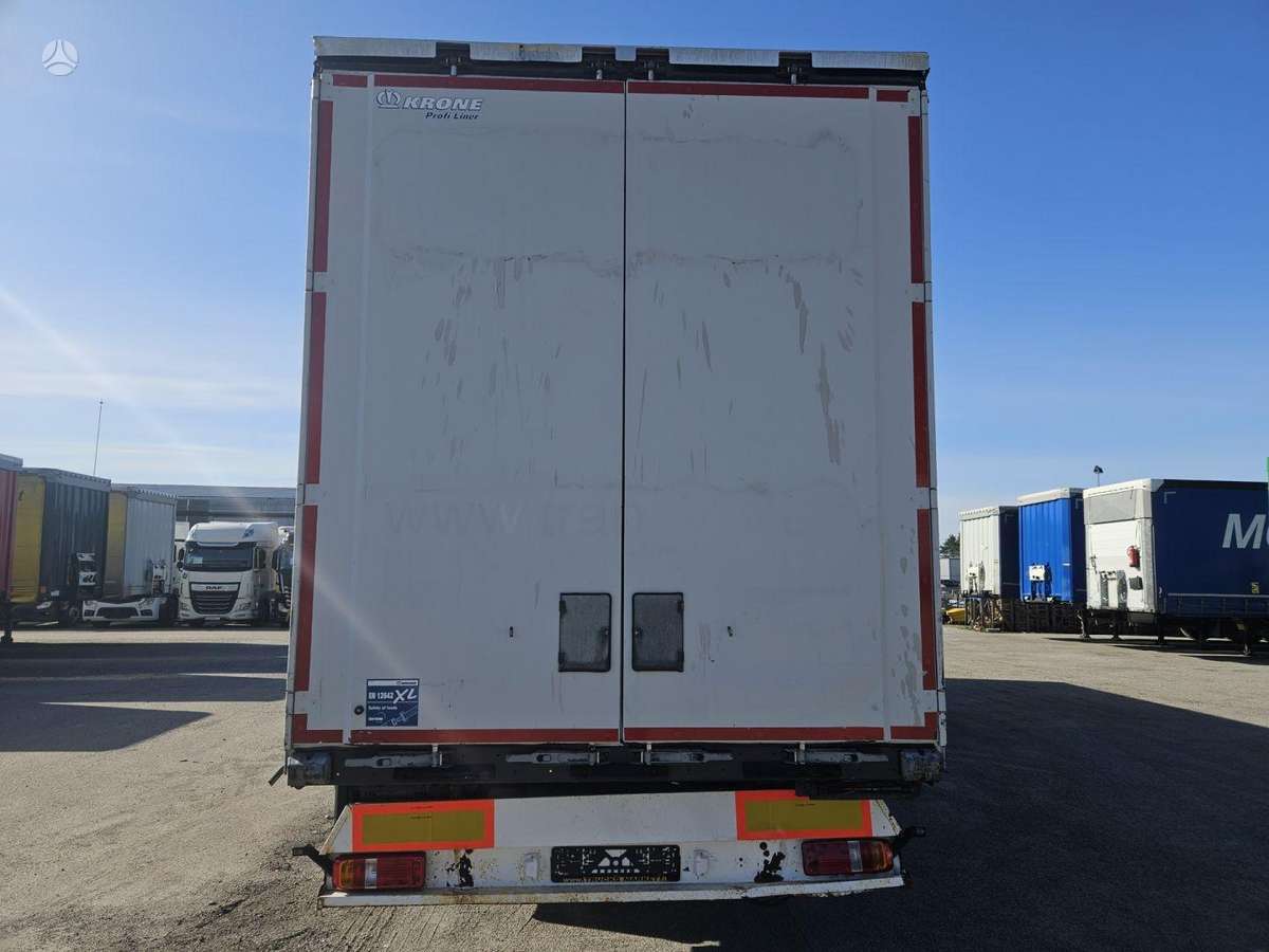Krone SD bort stora, бортовые с тентом