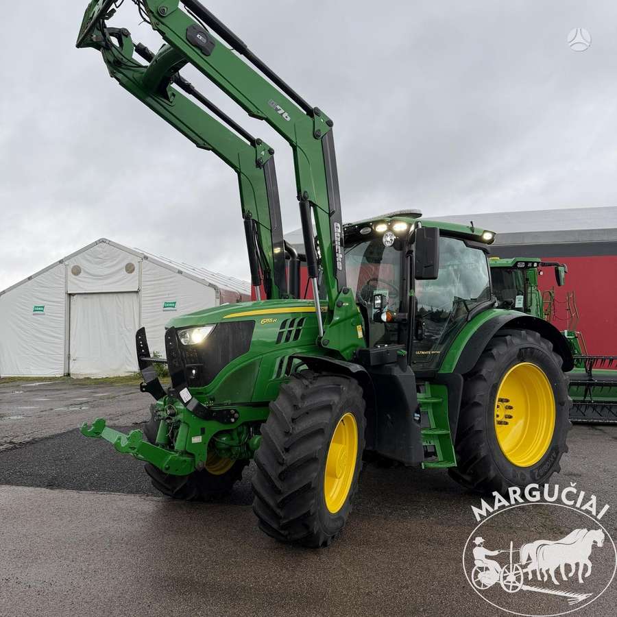 John Deere 6155R, 155 - 202 AG, тракторы
