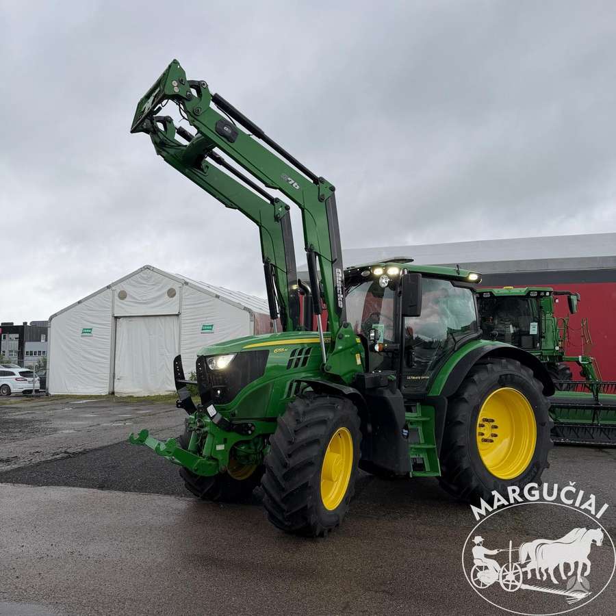 John Deere 6155R, 155 - 202 AG, тракторы