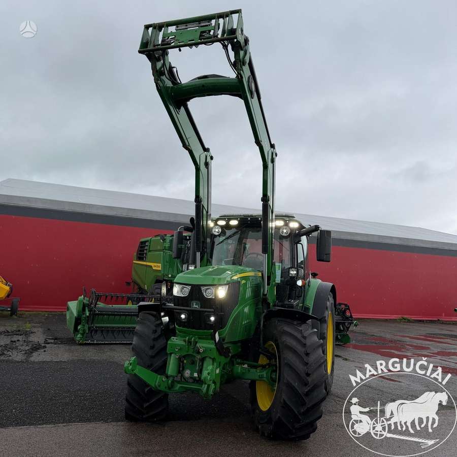 John Deere 6155R, 155 - 202 AG, тракторы