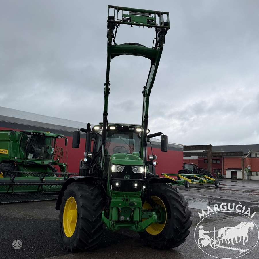 John Deere 6155R, 155 - 202 AG, tractors
