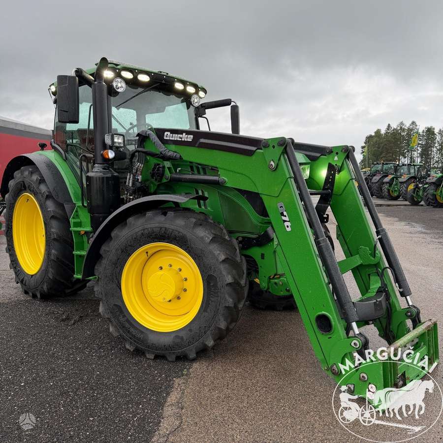 John Deere 6155R, 155 - 202 AG, tractors