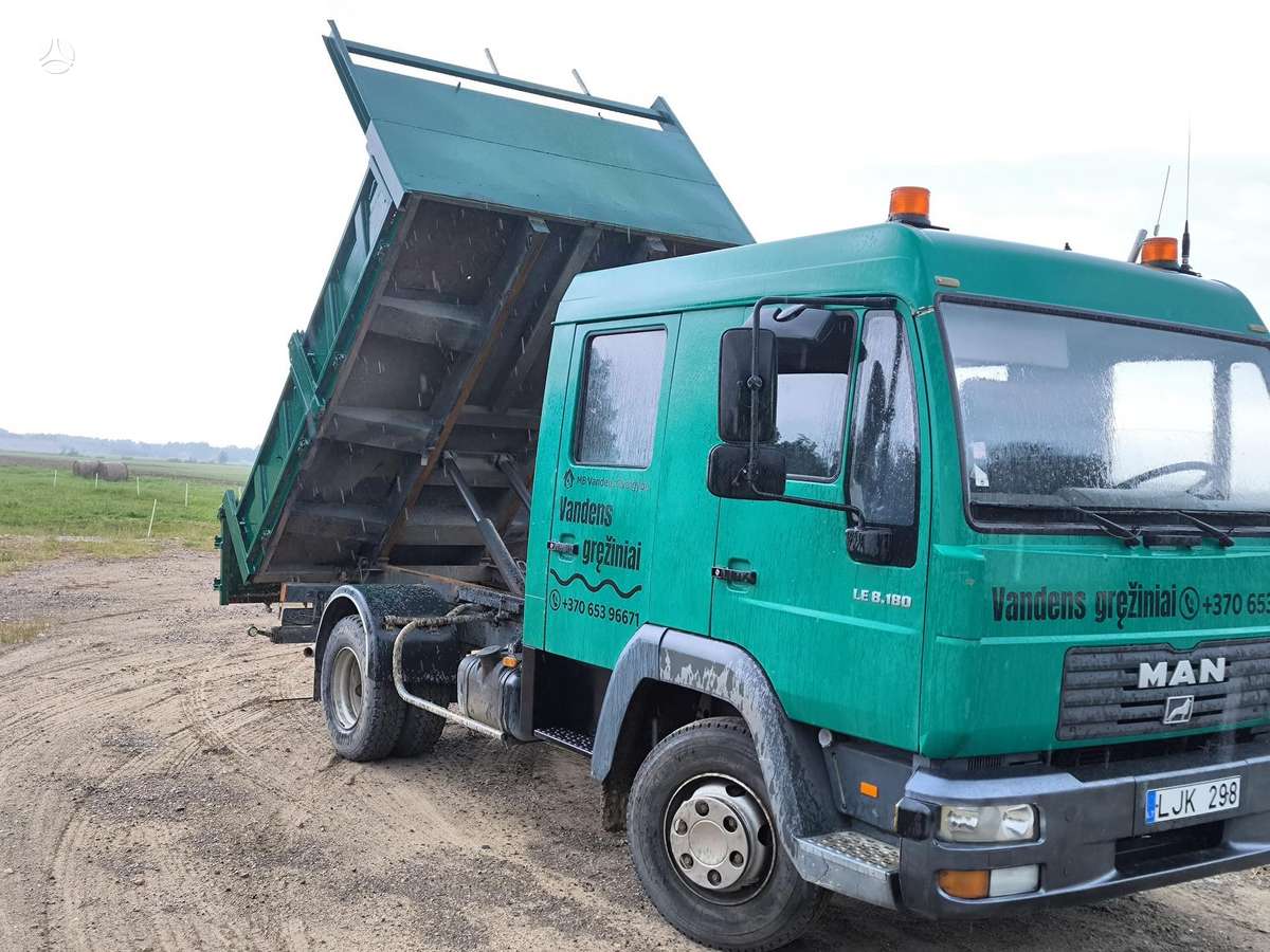MAN 8.180, самосвалы