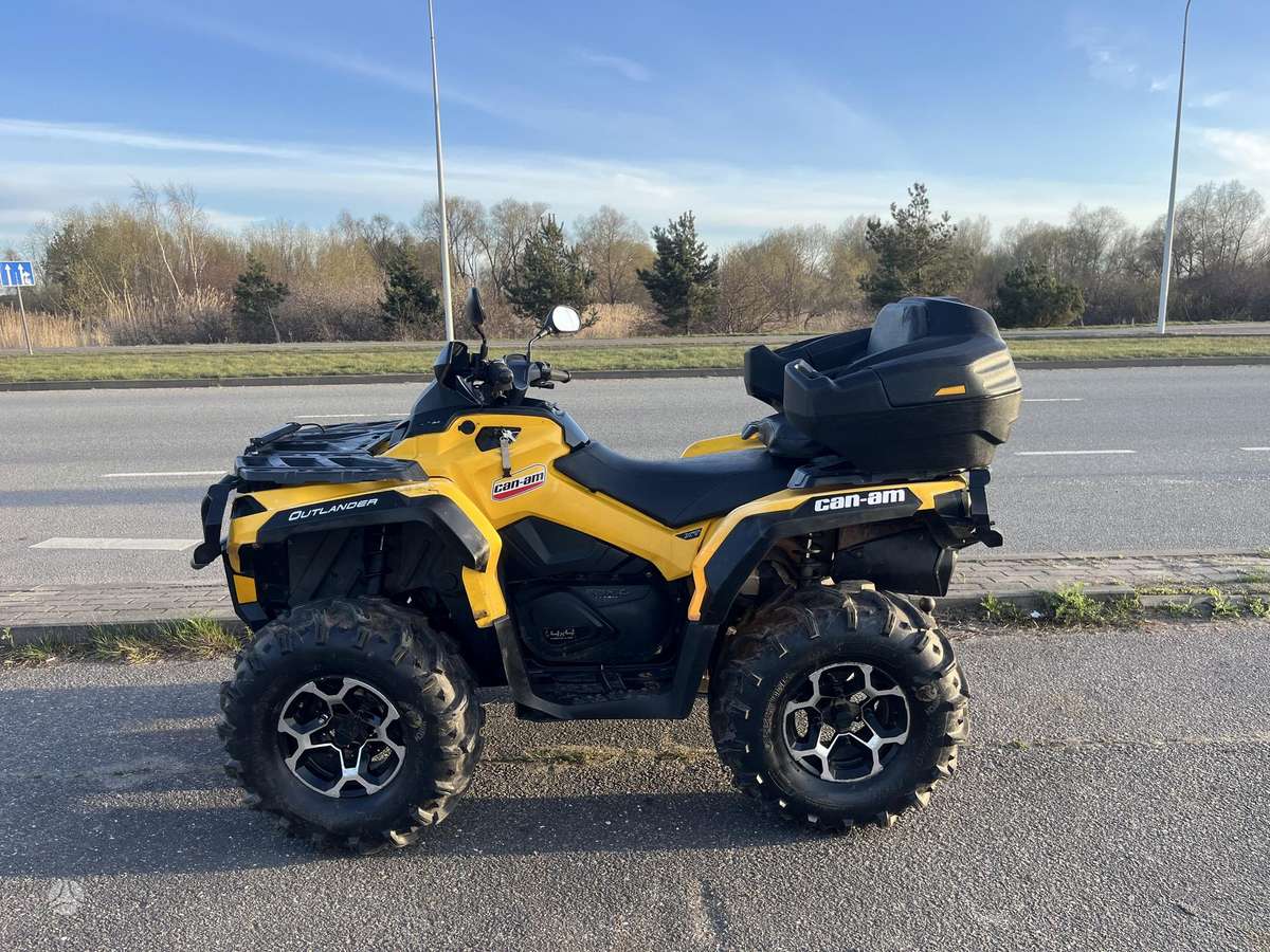 Can-Am Outlander 650cc, квадроциклы