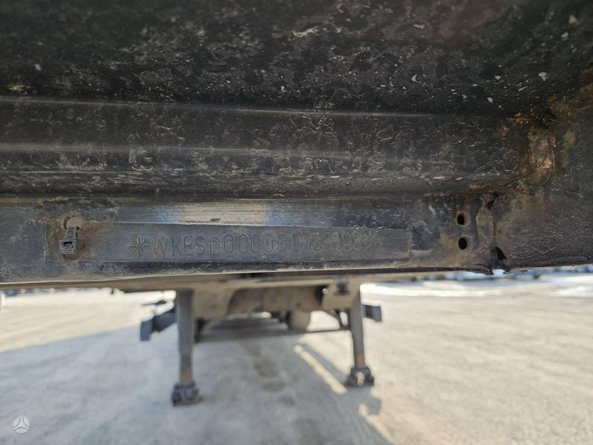 Krone SD MEGA, užuolaidinės / tentinės
