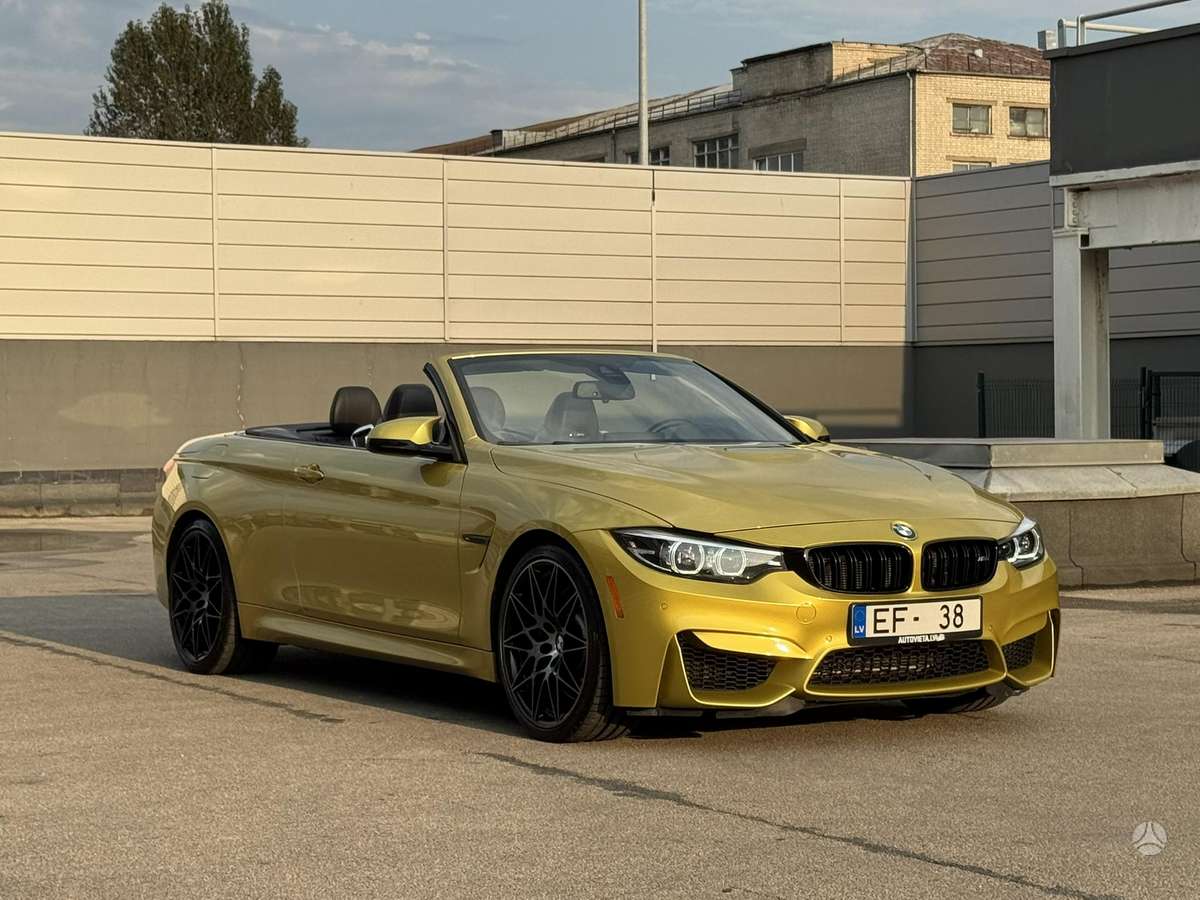 BMW M4, 3.0 l., convertible