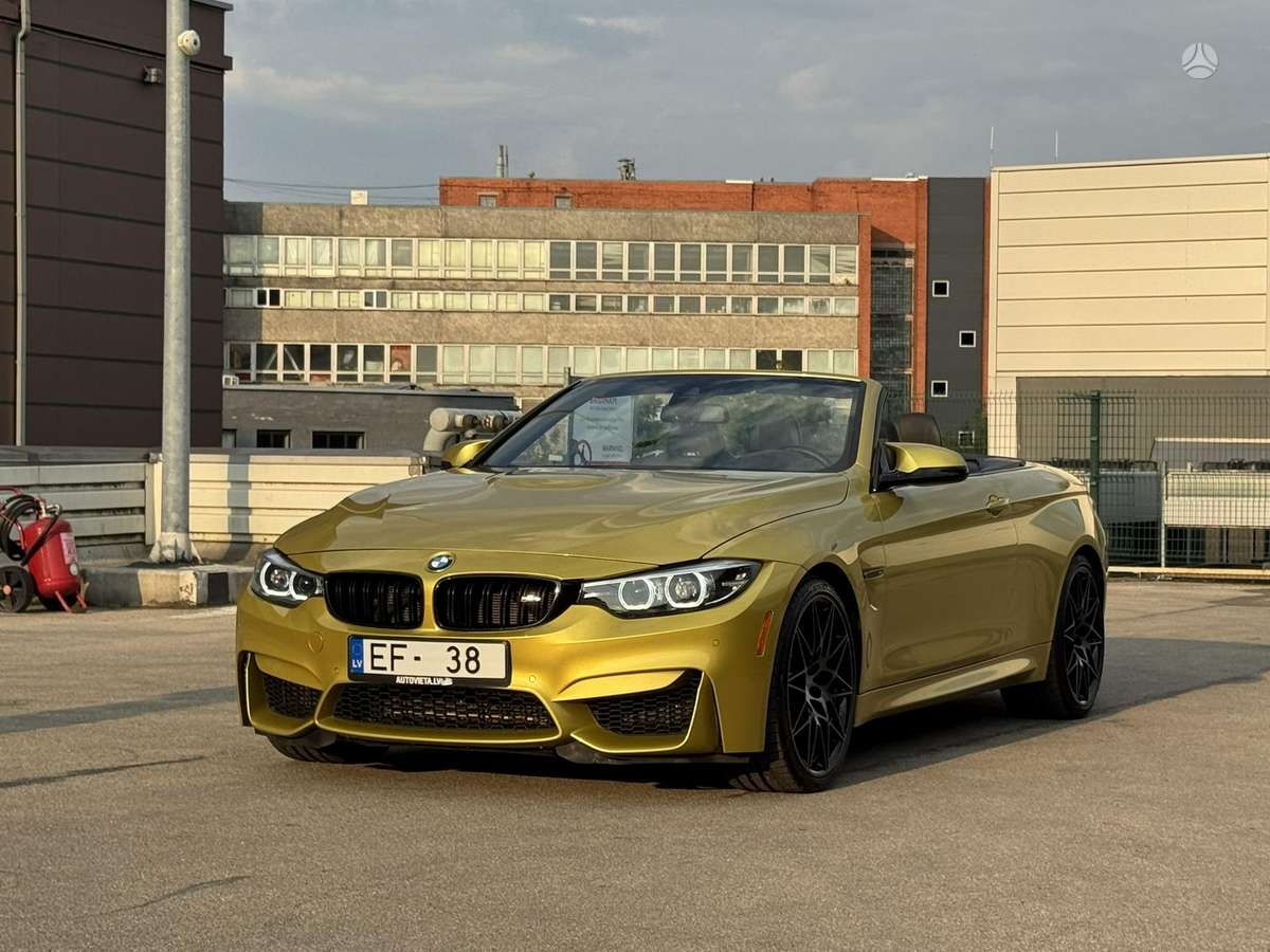 BMW M4, 3.0 l., convertible