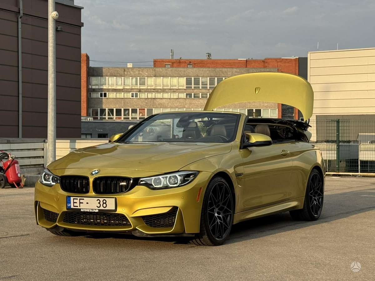 BMW M4, 3.0 l., convertible