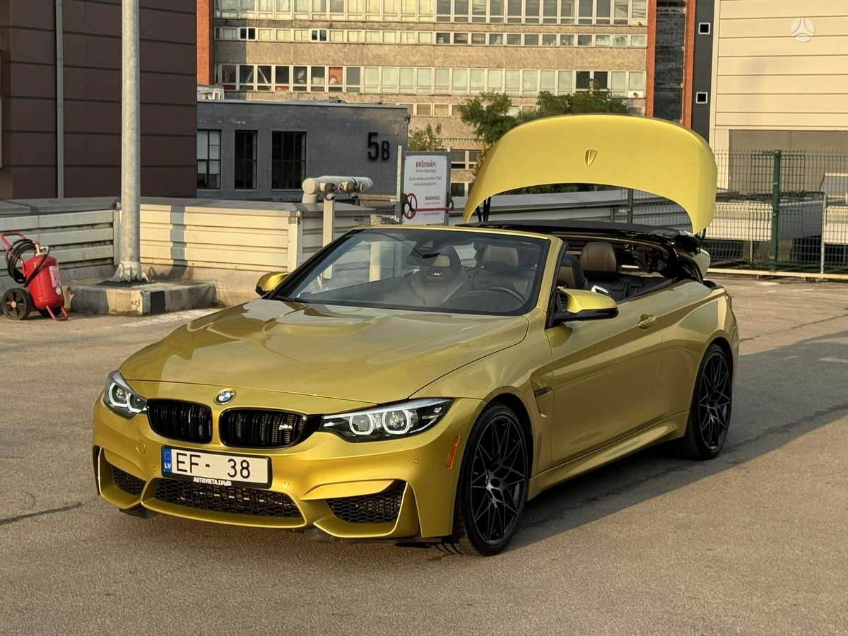 BMW M4, 3.0 l., convertible