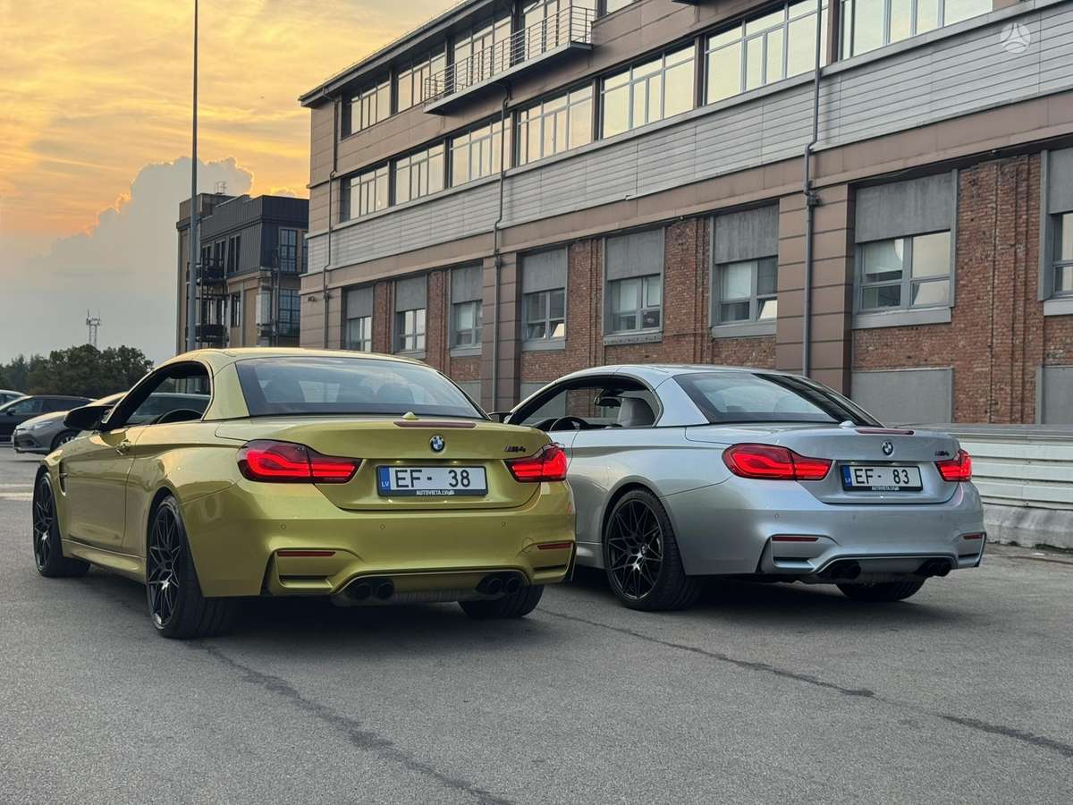 BMW M4, 3.0 l., convertible