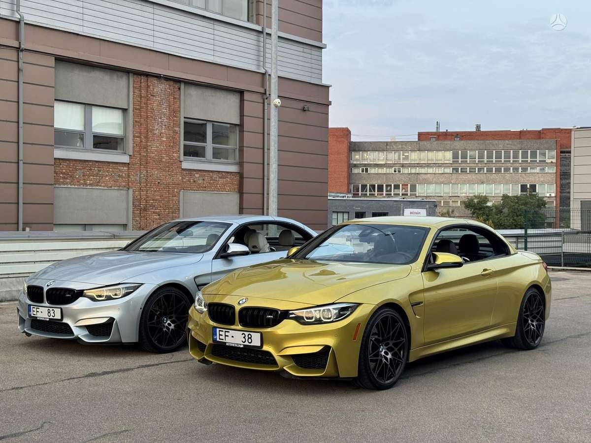 BMW M4, 3.0 l., convertible
