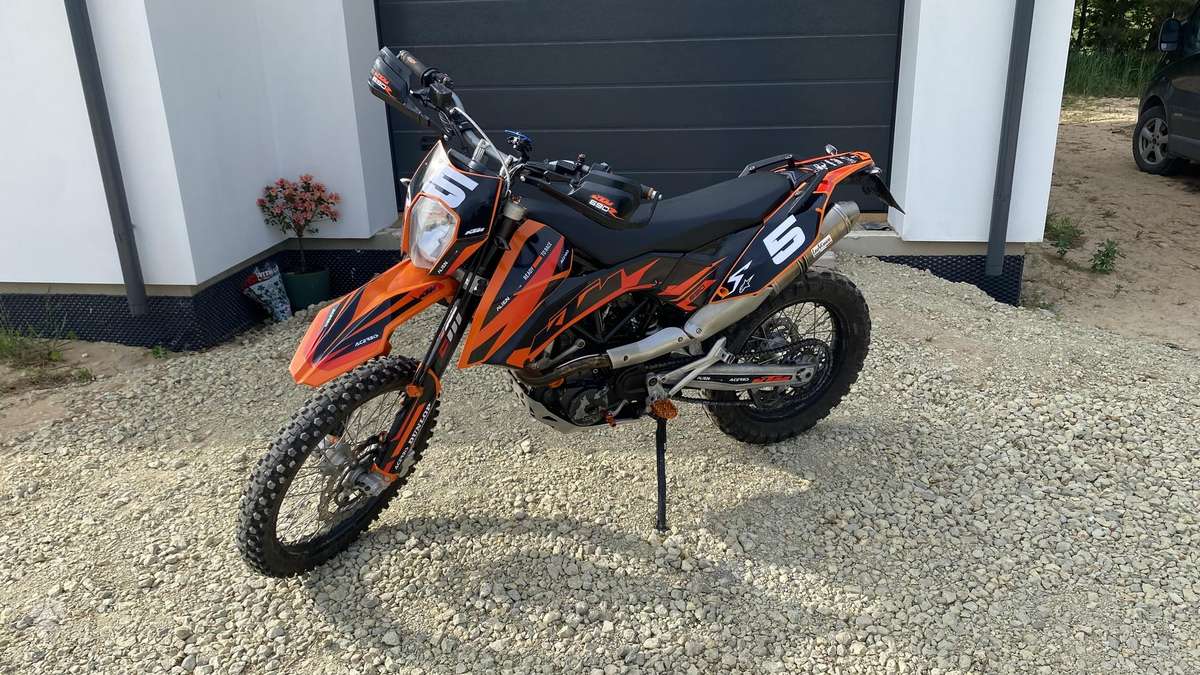 KTM Enduro 690cc, эндуро / adventure
