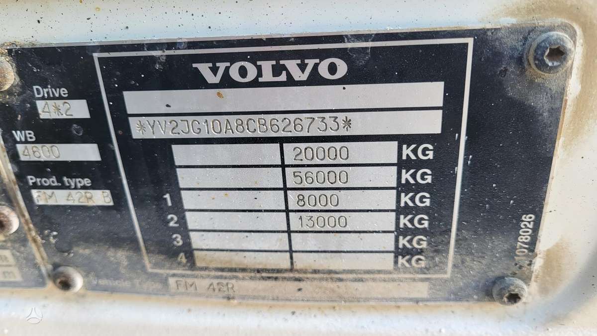 Volvo FM9 420, молоковозы