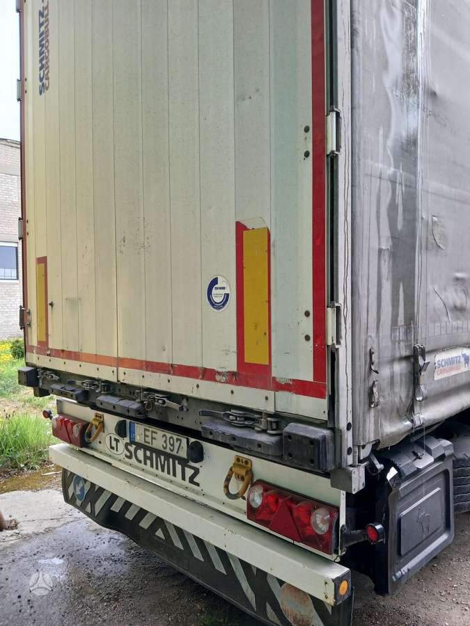 Schmitz, бортовые с тентом