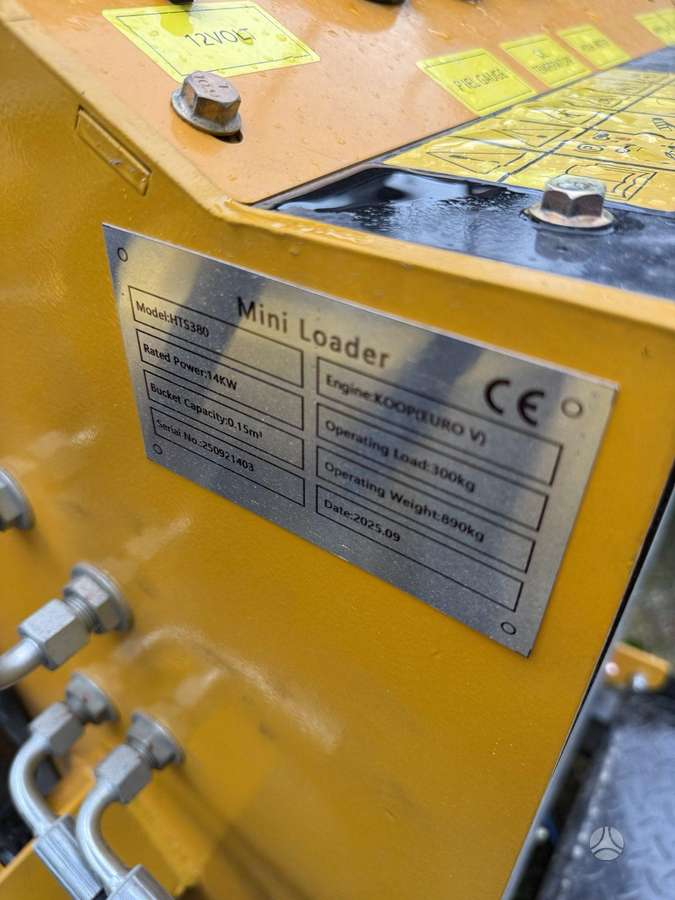 ENZO HTS380, mini loaders