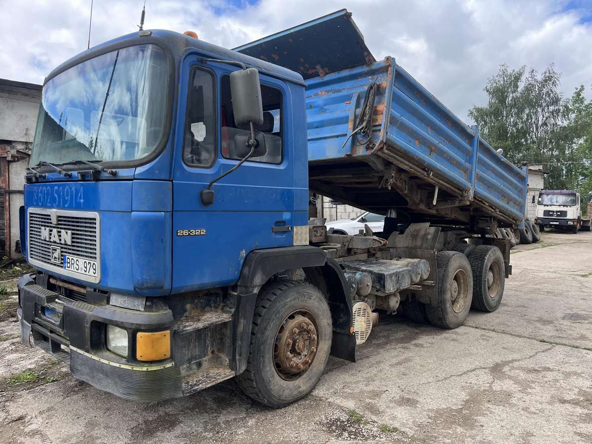MAN 26.322, самосвалы