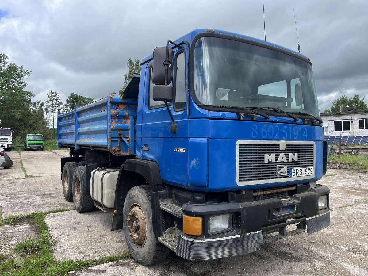MAN 26.322, самосвалы