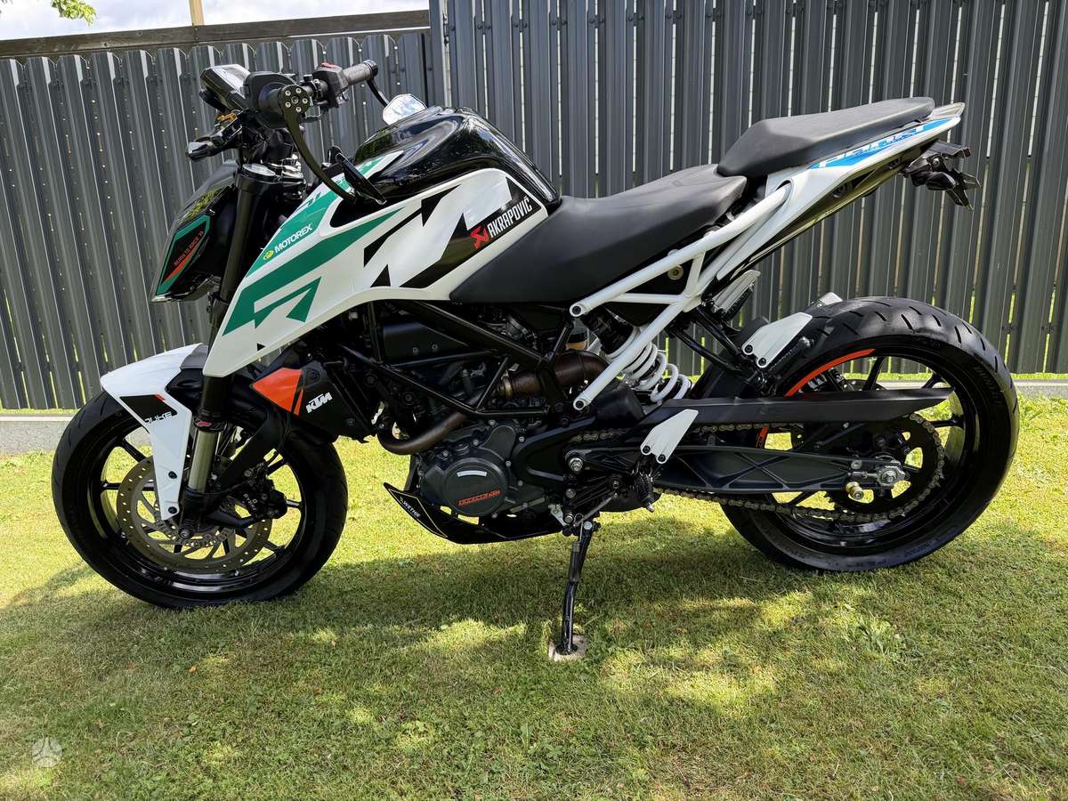 KTM Duke 125cc, street / classic