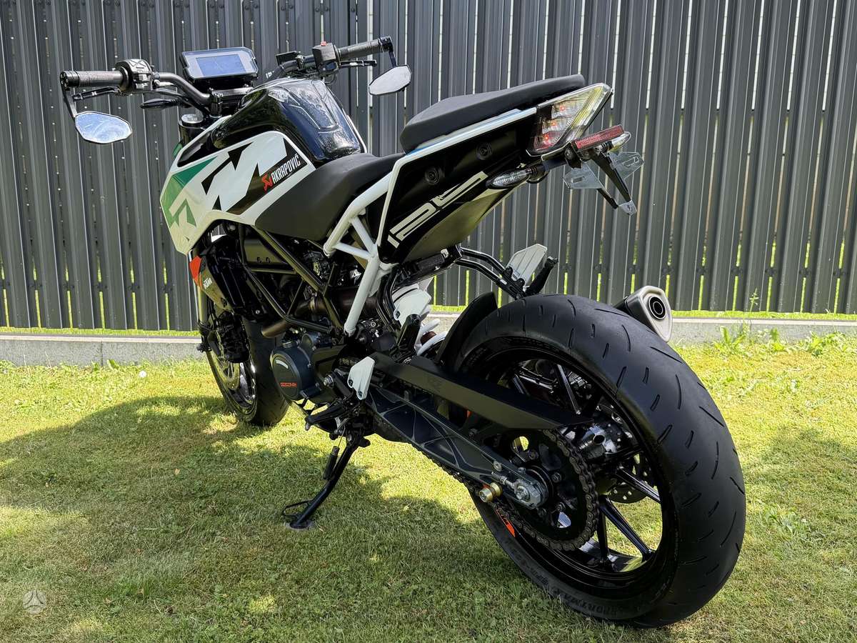 KTM Duke 125cc, street / classic