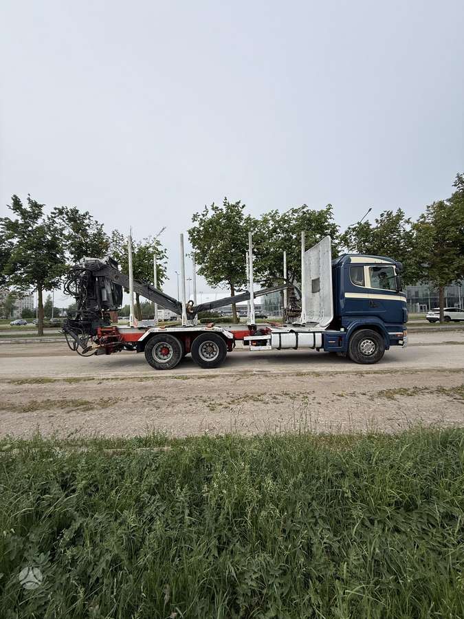 Scania R470, timber trucks