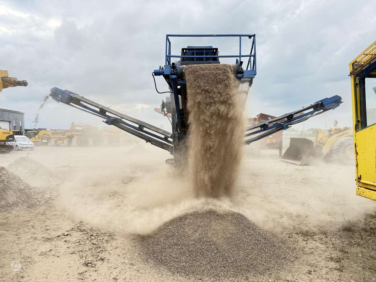 Power screen Chieftain 600, cкрининги