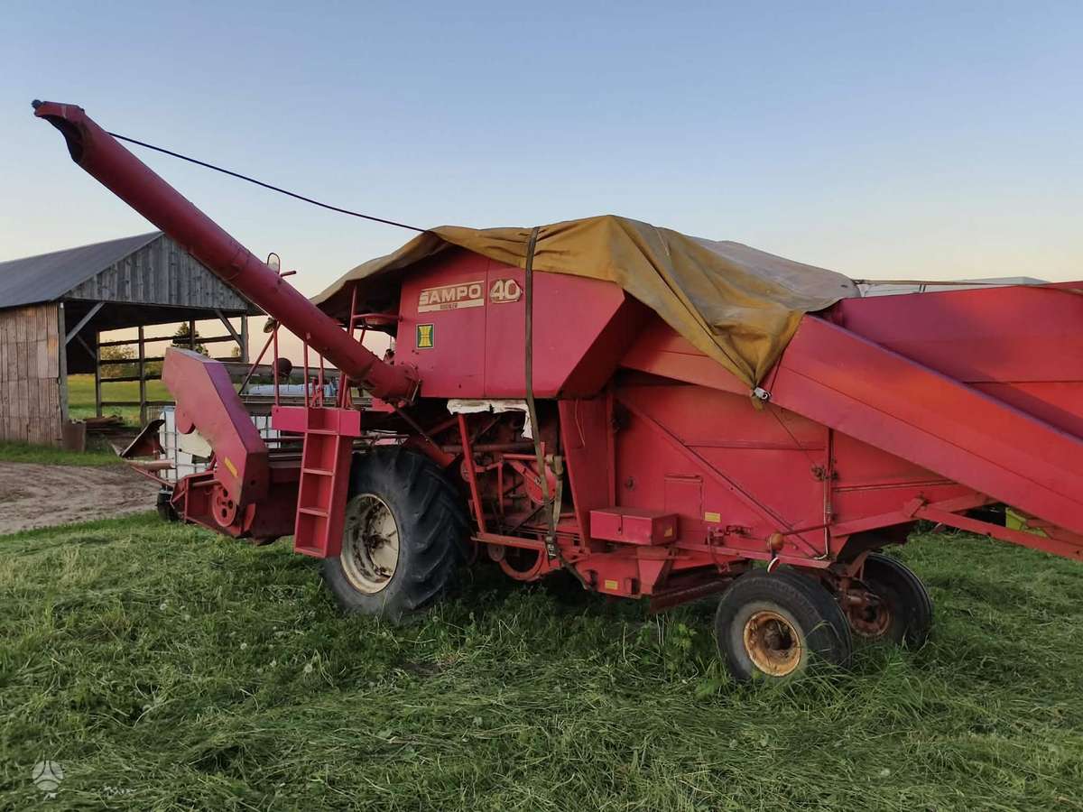 Sampo 40, combine harvesters