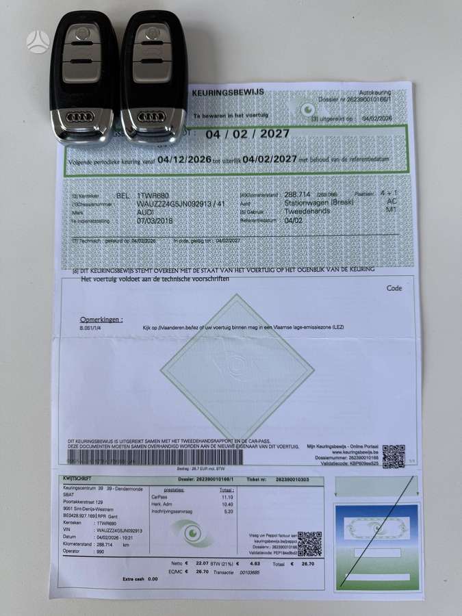 Audi A6, 2.0 l., wagon