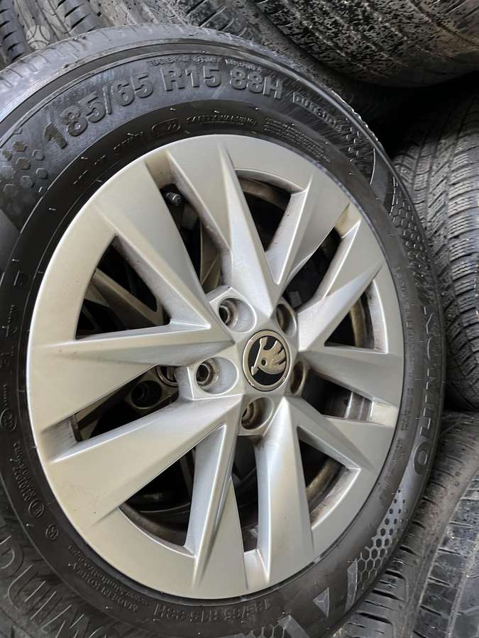 Skoda, light alloy, R15