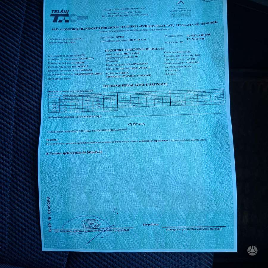 Ford S-MAX, 2.0 l., Минивэн