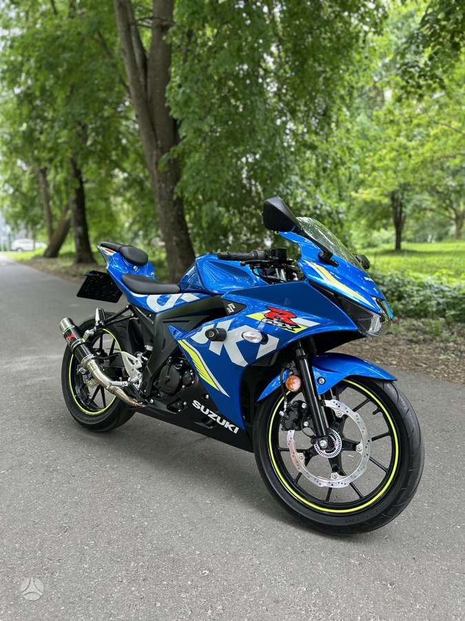 Suzuki GSX-R 125cc, superbikes