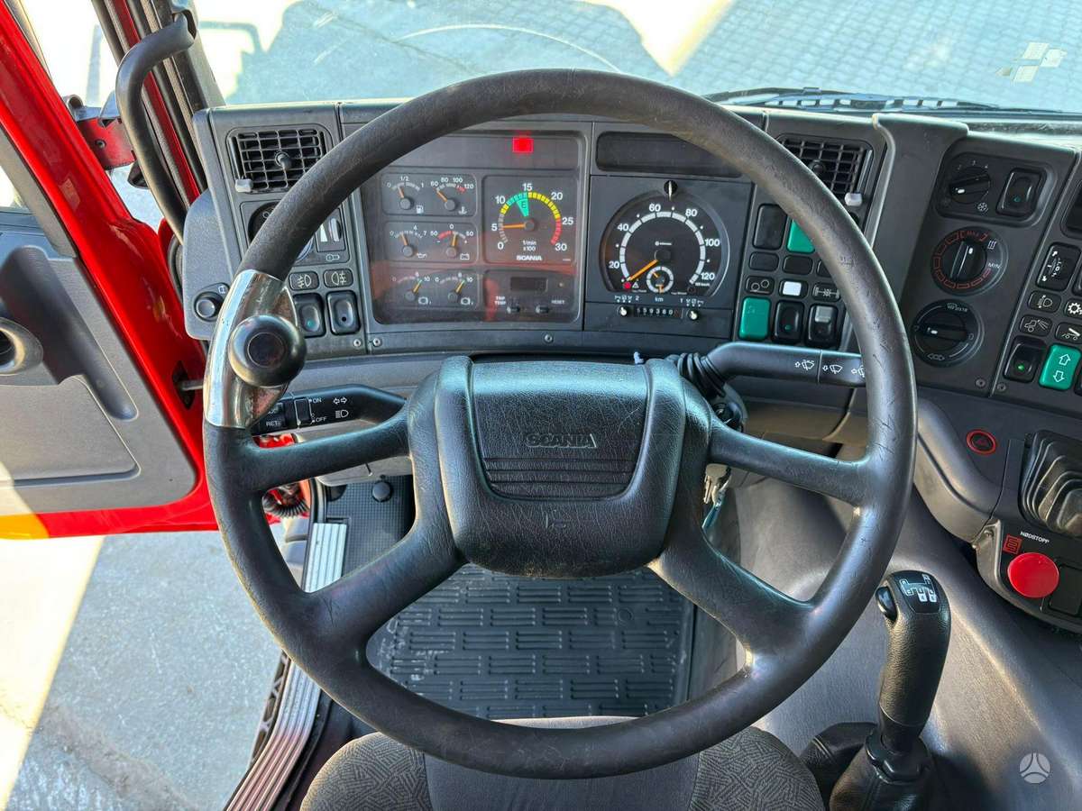 Scania P 114 6x2, dumpers with crane