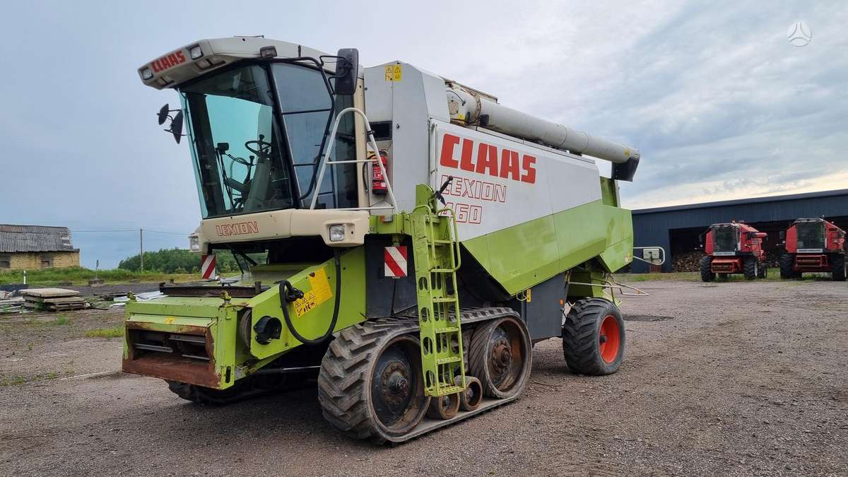 Claas Lexion 460TT, combine harvesters