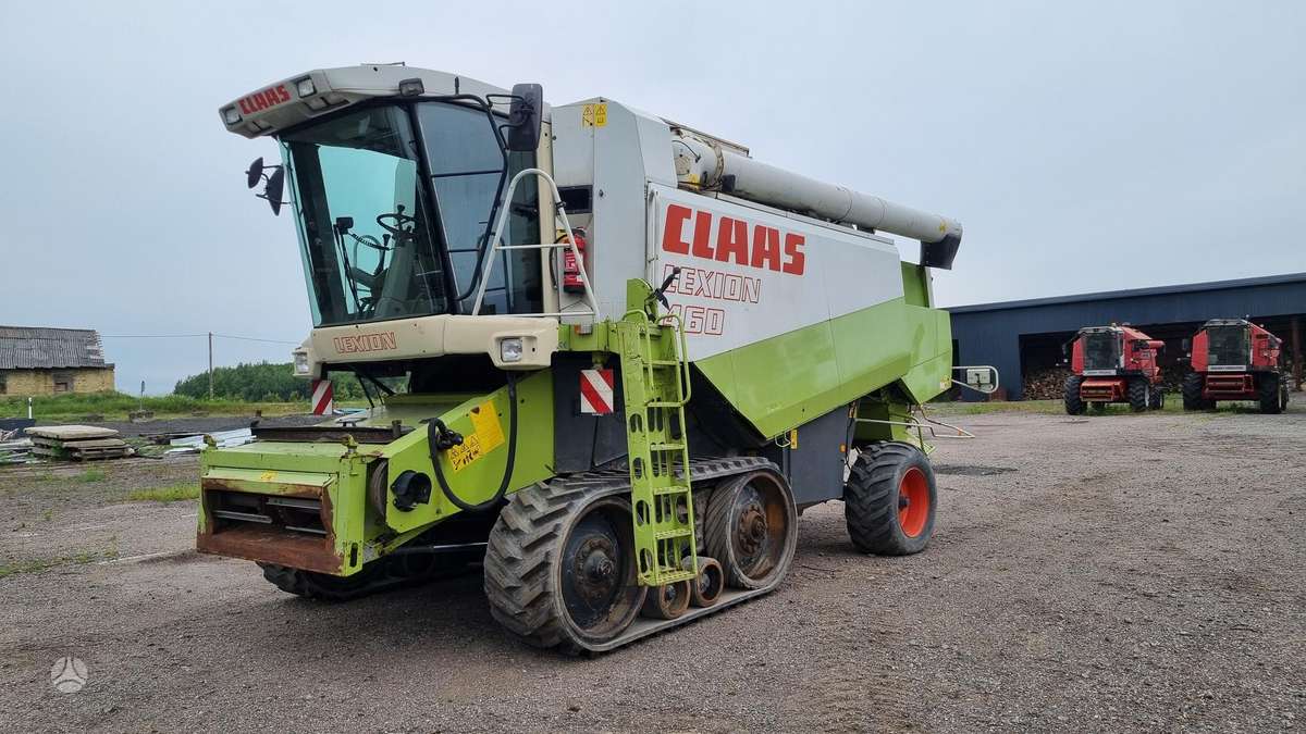 Claas Lexion 460TT, combine harvesters